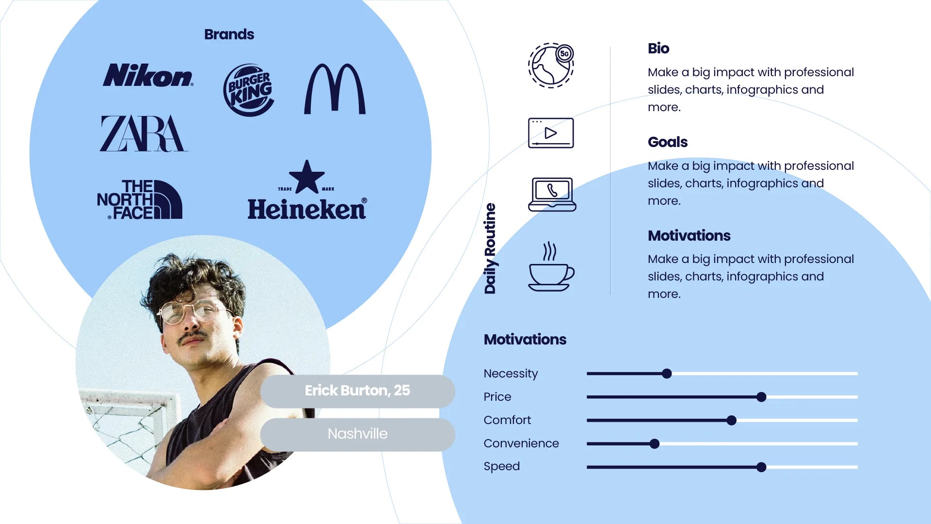 Buyer Persona  Infographics PowerPoint templates