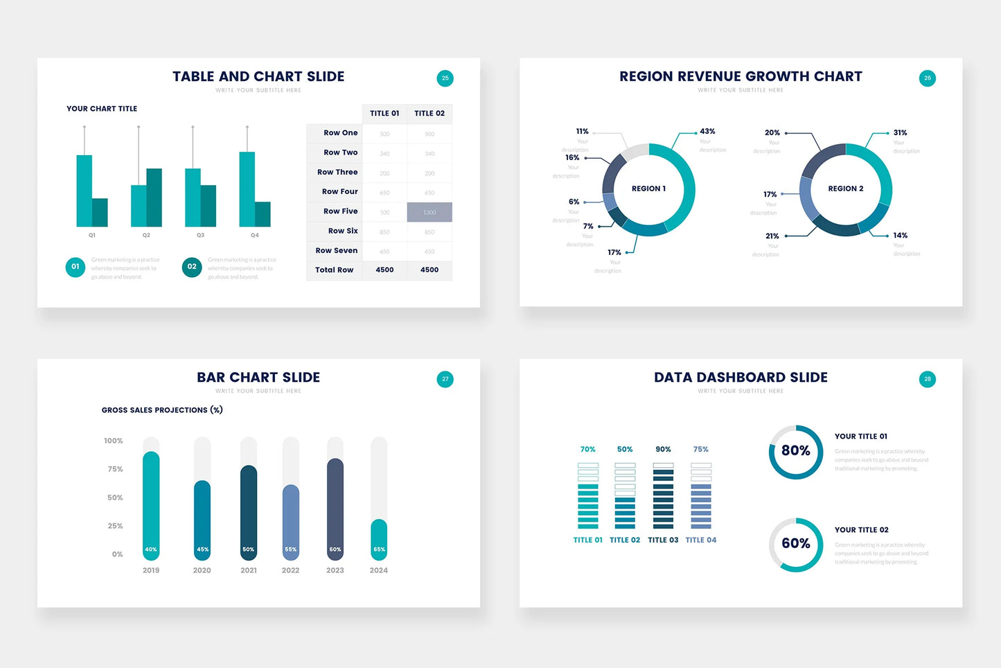 Chart Infographics Infographics PowerPoint templates