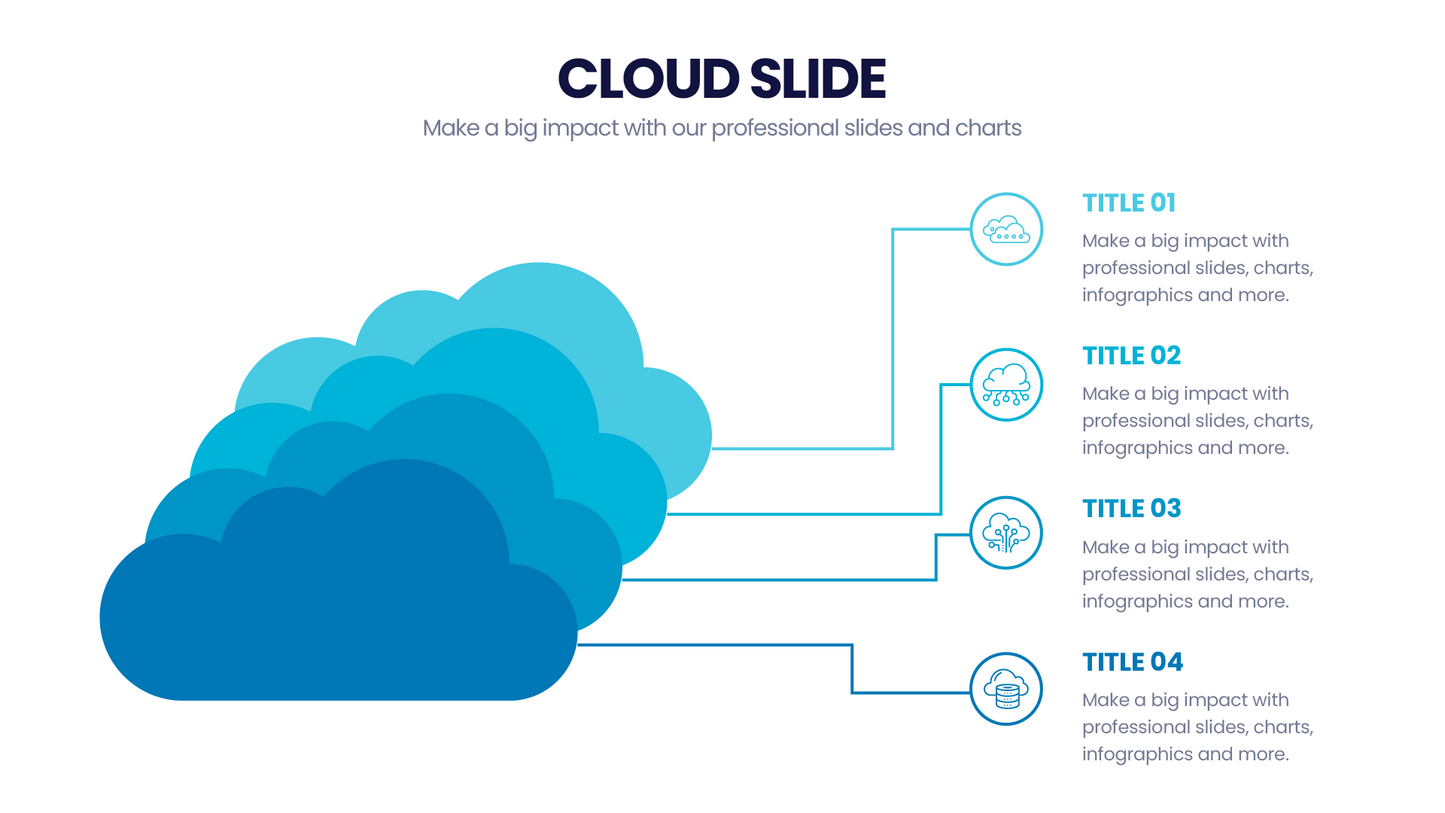 Cloud Infographics templates