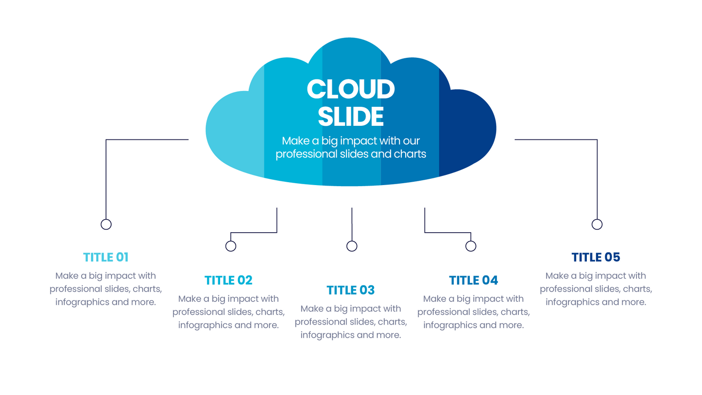 Cloud Infographics templates