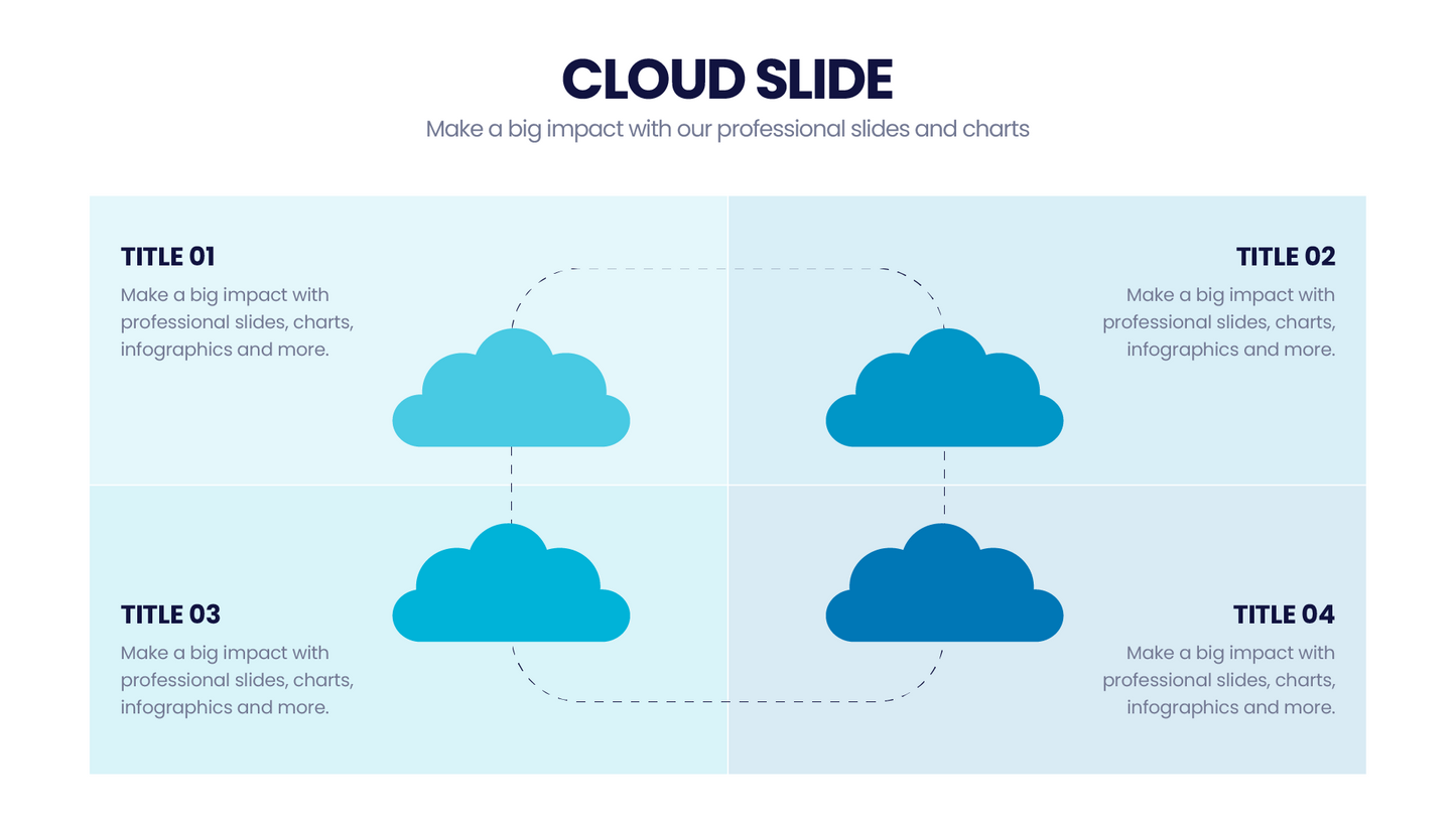 Cloud Infographics templates