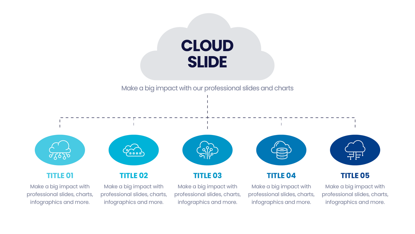 Cloud Infographics templates