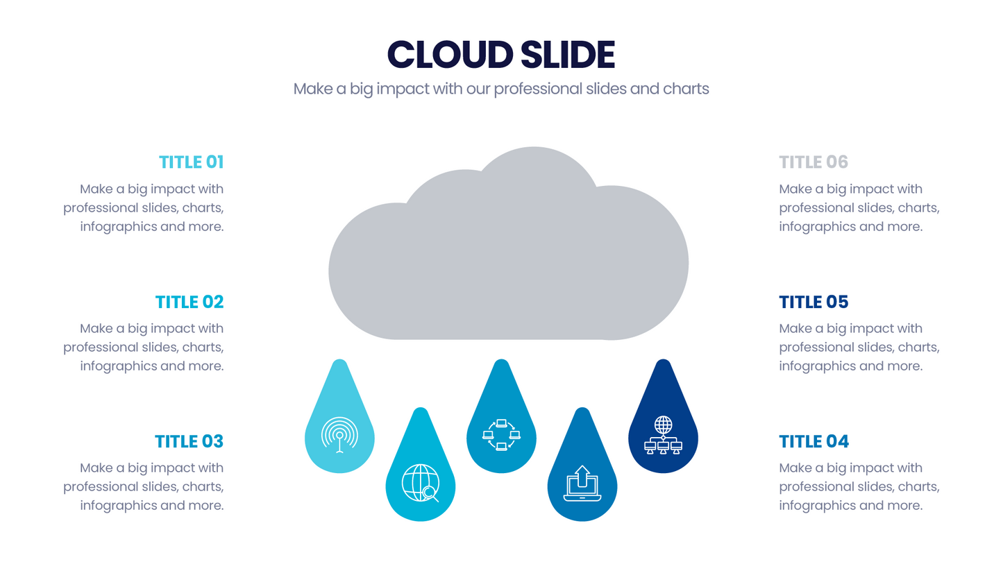 Cloud Infographics templates