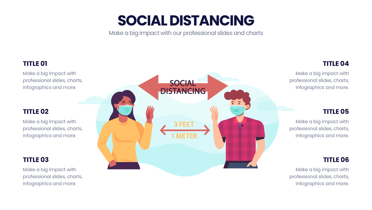 Coronavirus & Social Distancing Templates PowerPoint slides