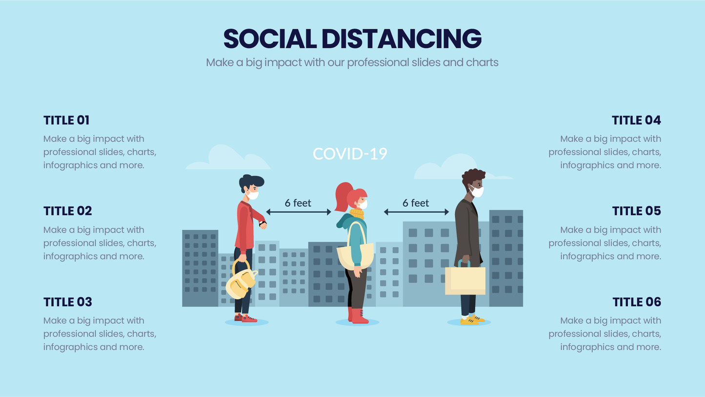 Coronavirus & Social Distancing Templates PowerPoint slides