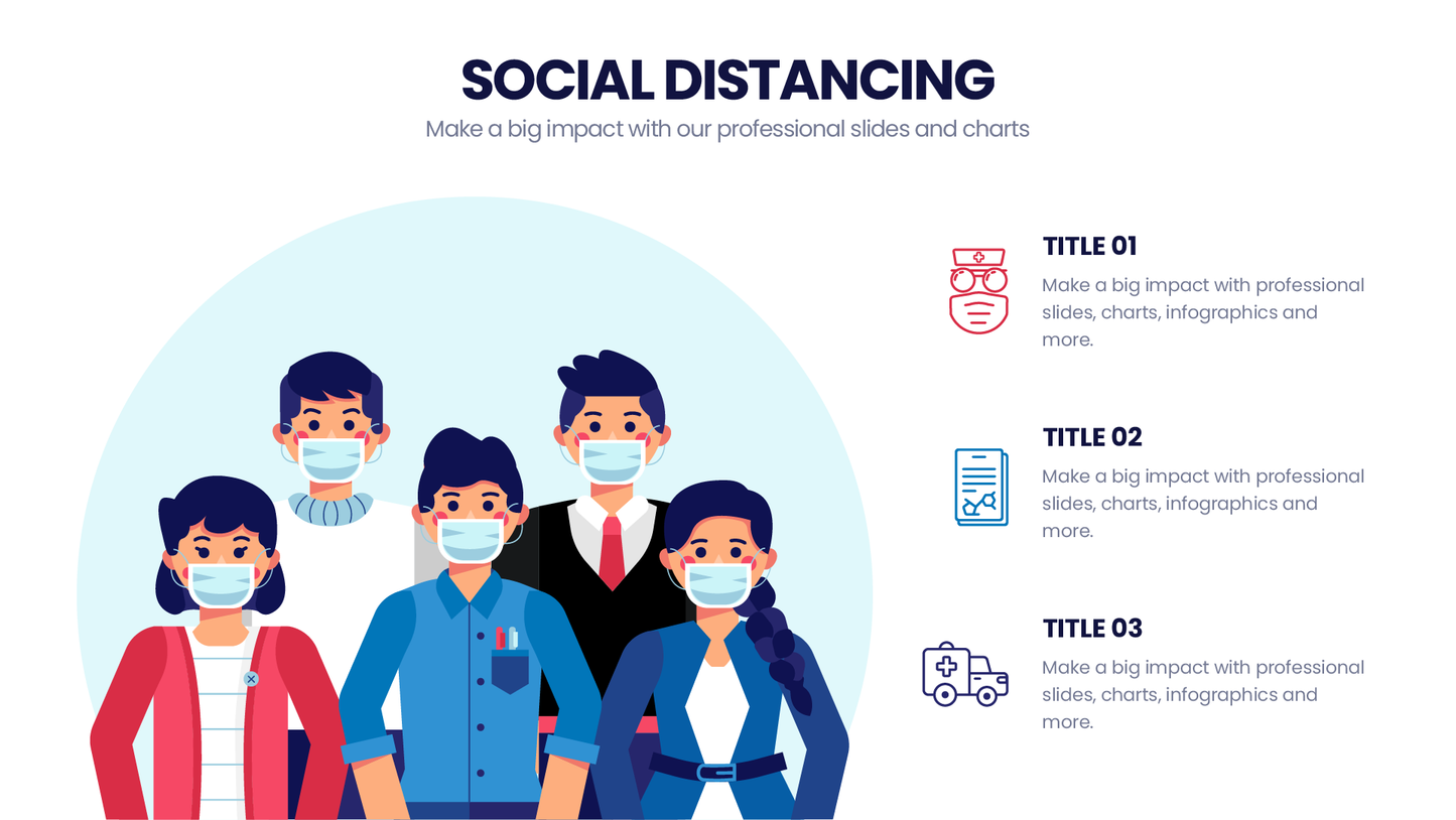 Coronavirus & Social Distancing Templates PowerPoint slides