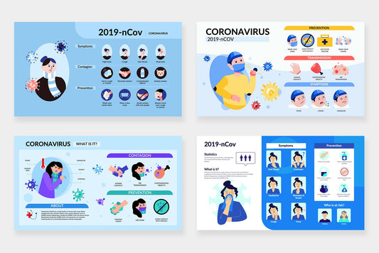Coronavirus Infographic Slides PowerPoint slides