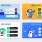 Credit Card Infographic Slides PowerPoint slides