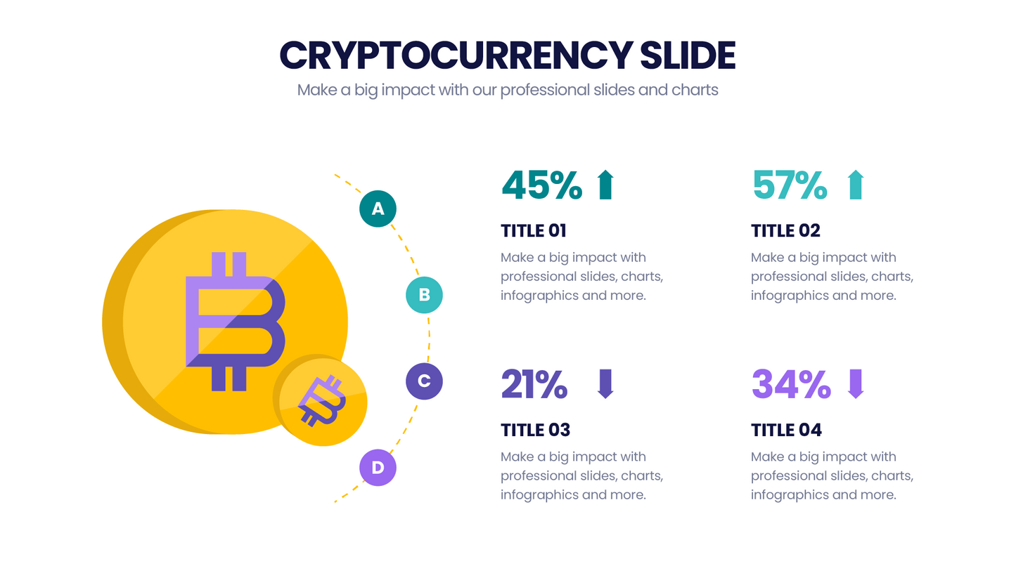 Cryptocurrency Infographic Slides Infographics templates