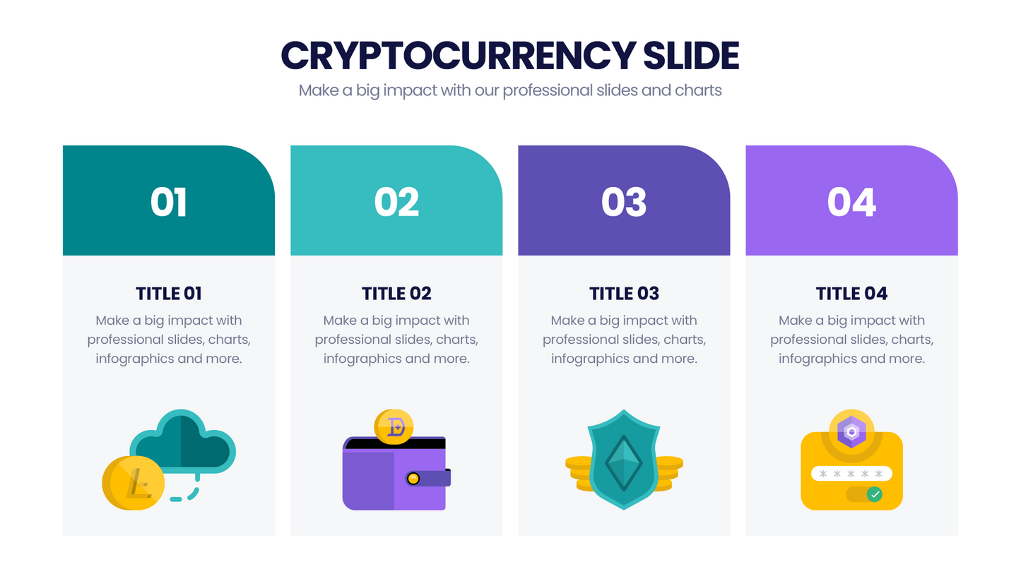 Cryptocurrency Infographic Slides Infographics templates