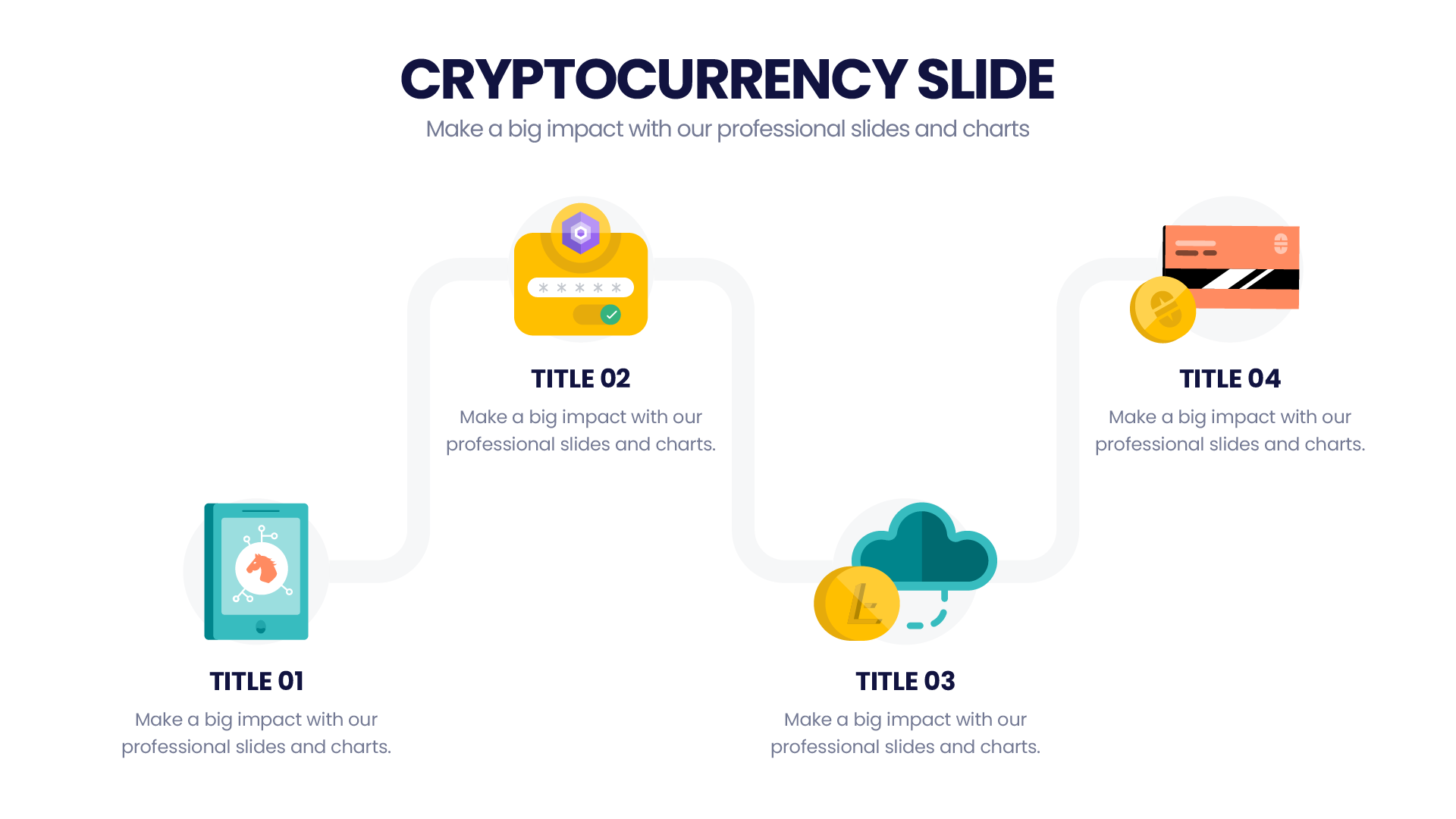 Cryptocurrency Infographic Slides Infographics templates