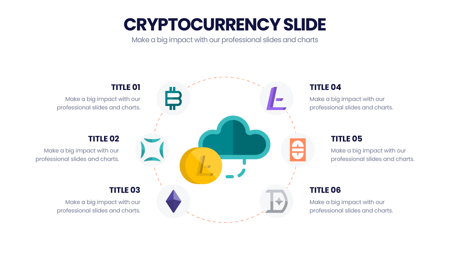 Cryptocurrency Infographic Slides Infographics templates