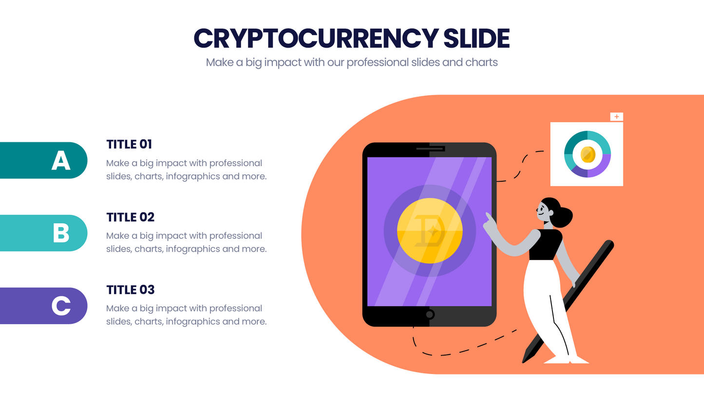 Cryptocurrency Infographic Slides Infographics templates