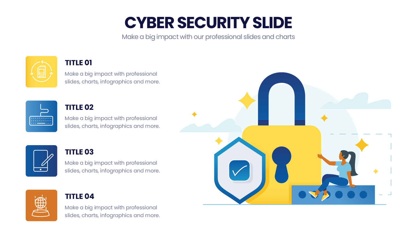 Cybersecurity Infographic templates