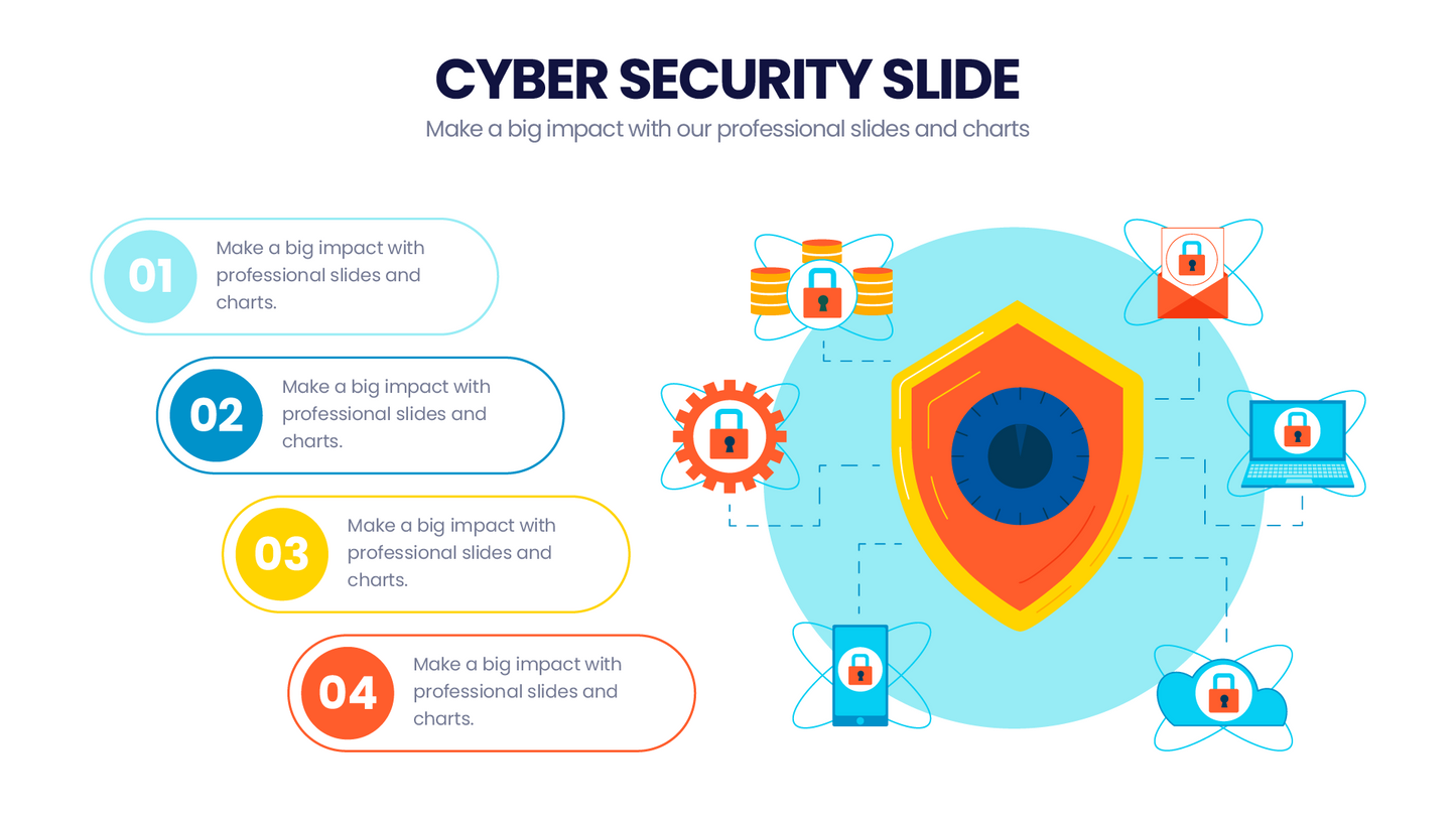 Cybersecurity Infographic templates