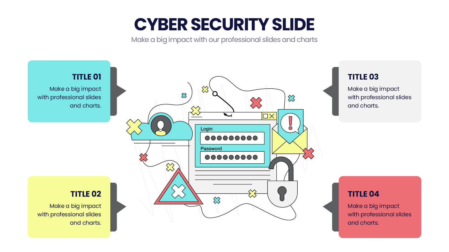 Cybersecurity Infographic templates