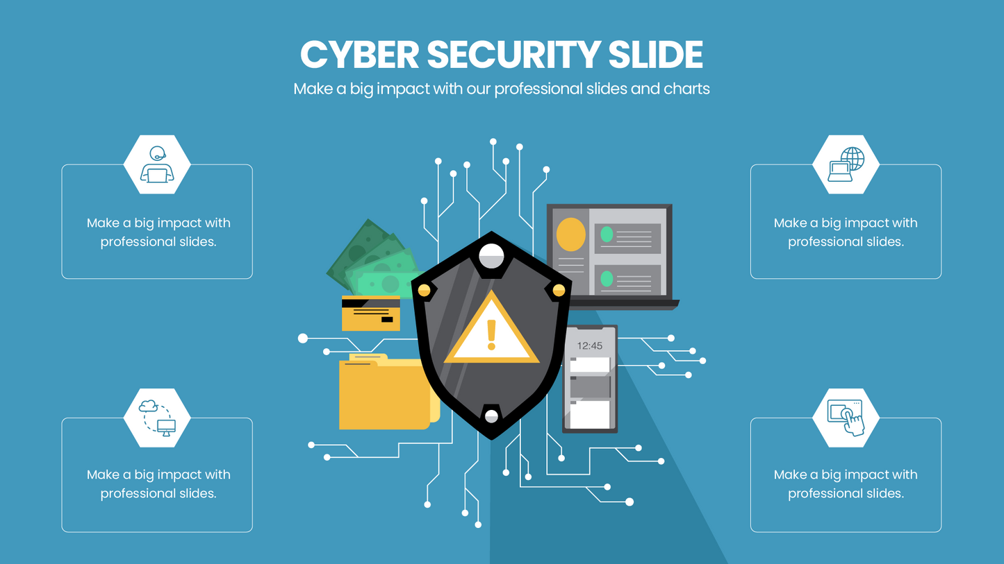 Cybersecurity Infographic templates