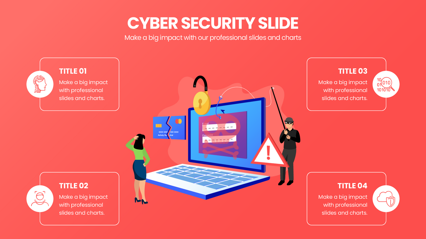 Cybersecurity Infographic templates