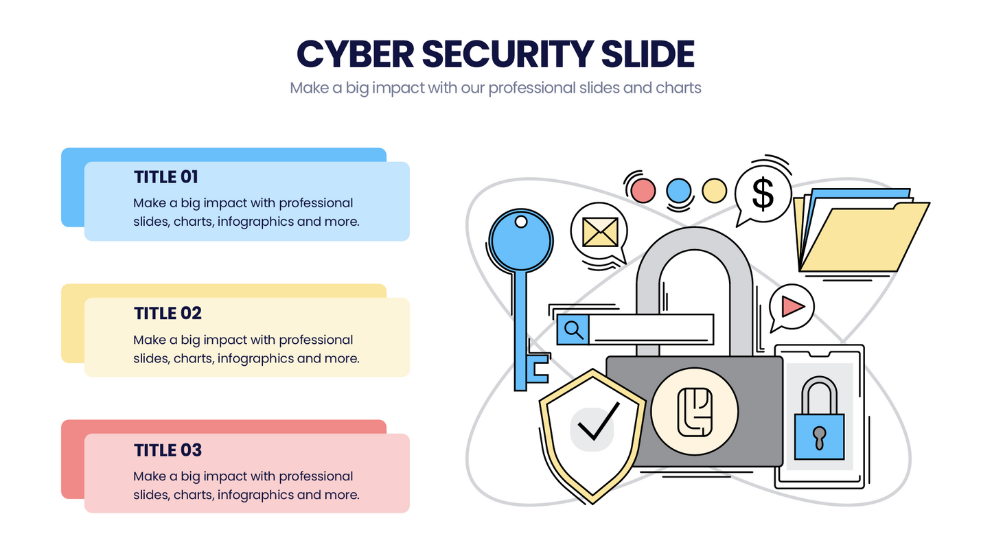 Cybersecurity Infographic templates