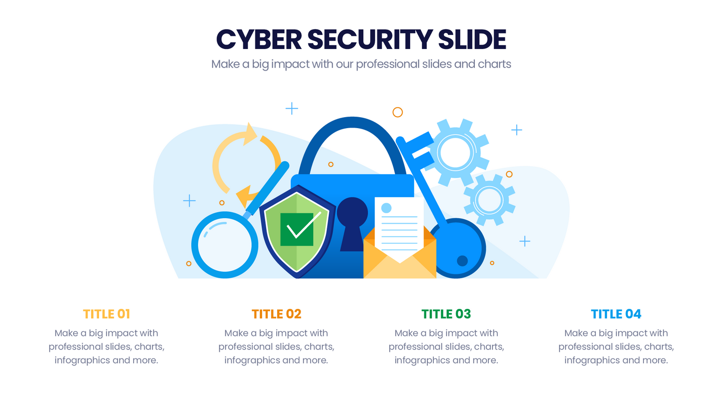 Cybersecurity Infographic templates