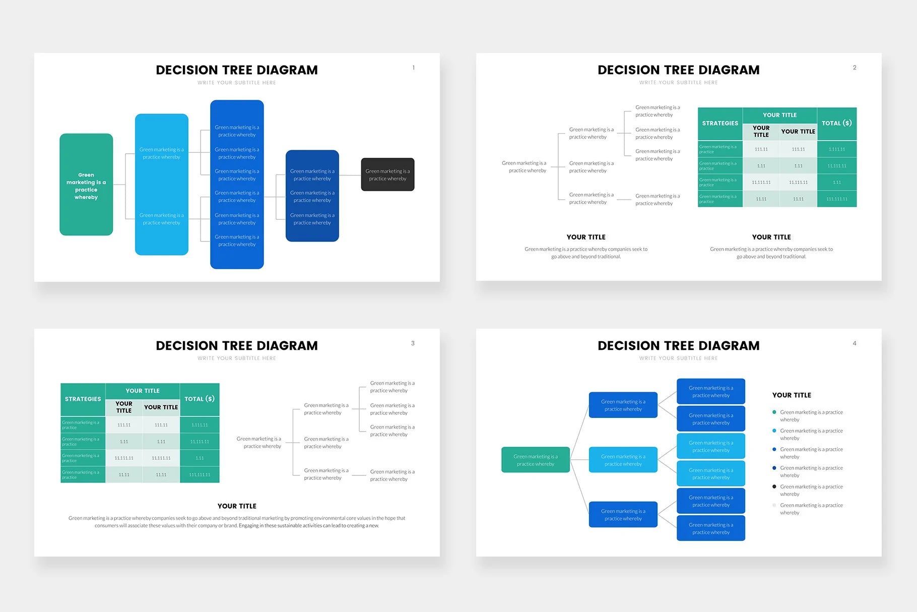 Decision Tree Infographics PowerPoint Template - Slides – PowerPointX