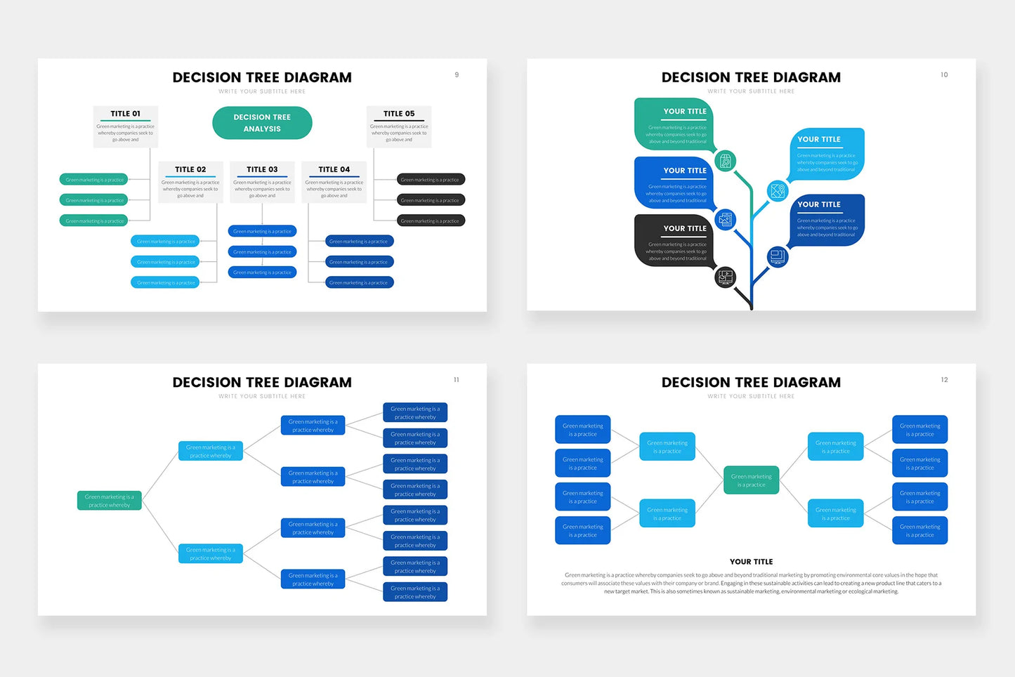 Decision Infographic templates