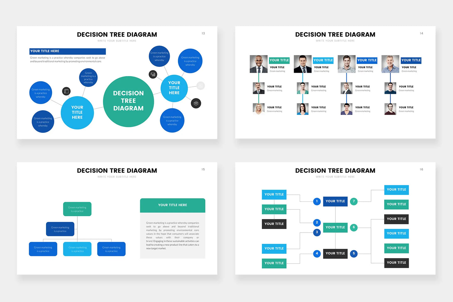 Decision Infographic templates