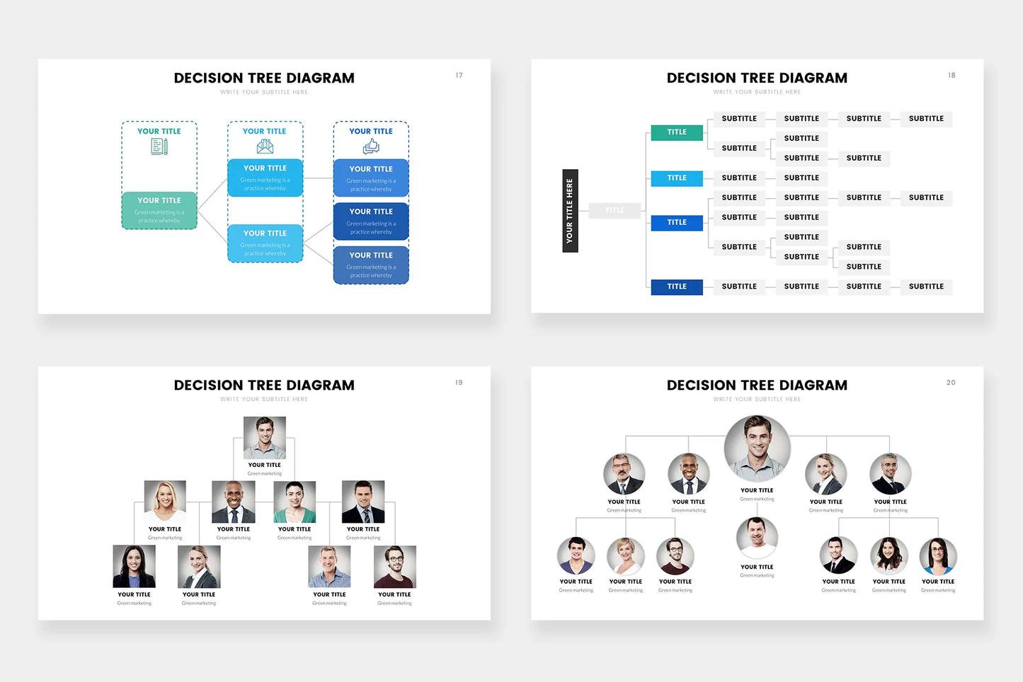 Decision Infographic templates