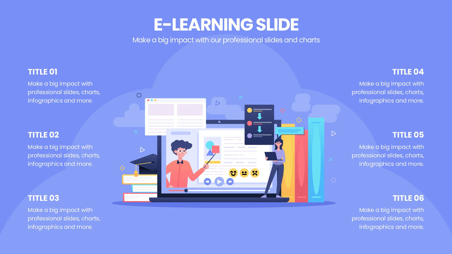 E-Learning Infographic templates