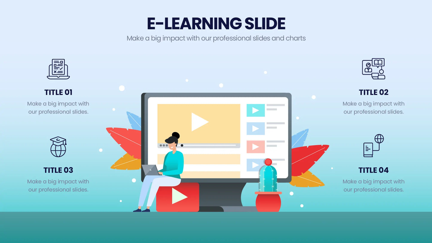 E-Learning Infographic templates