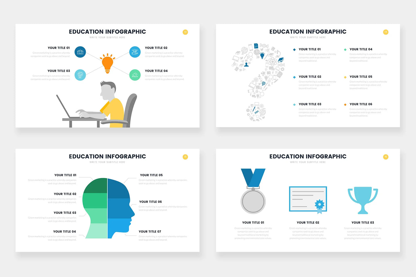 Education Infographic templates