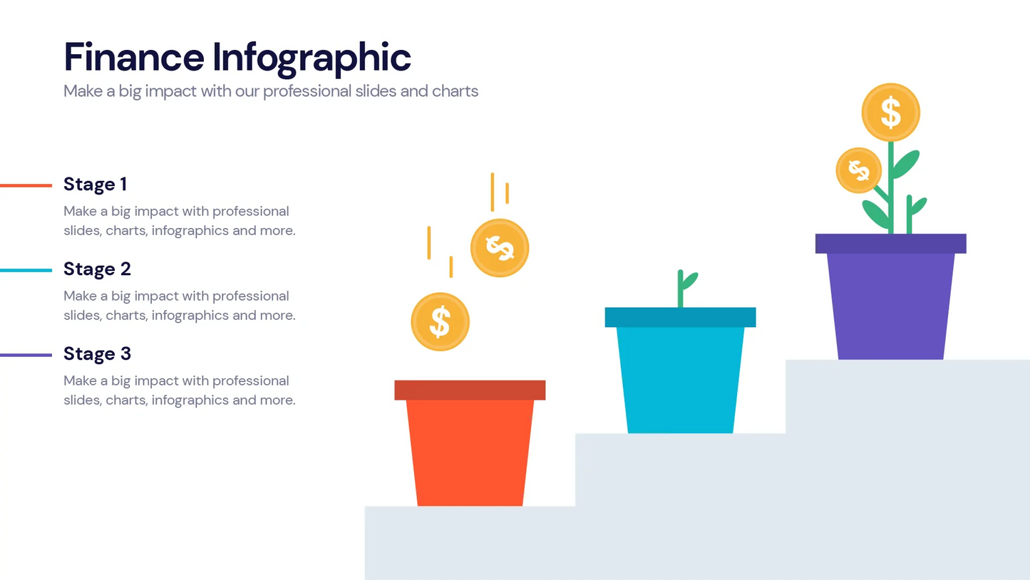 Finance Infographic Templates PowerPoint slides