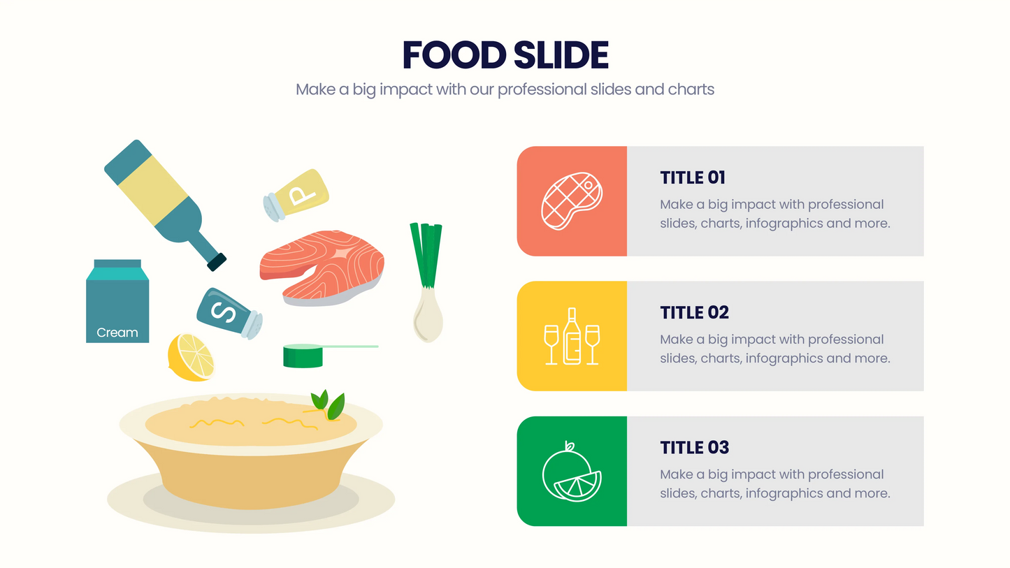 Food Infographic templates