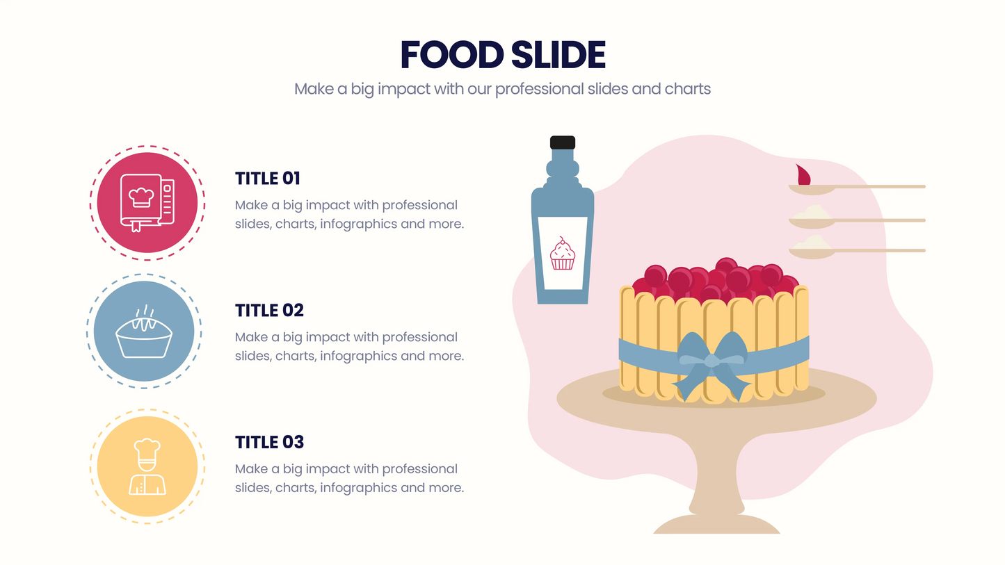 Food Infographic templates