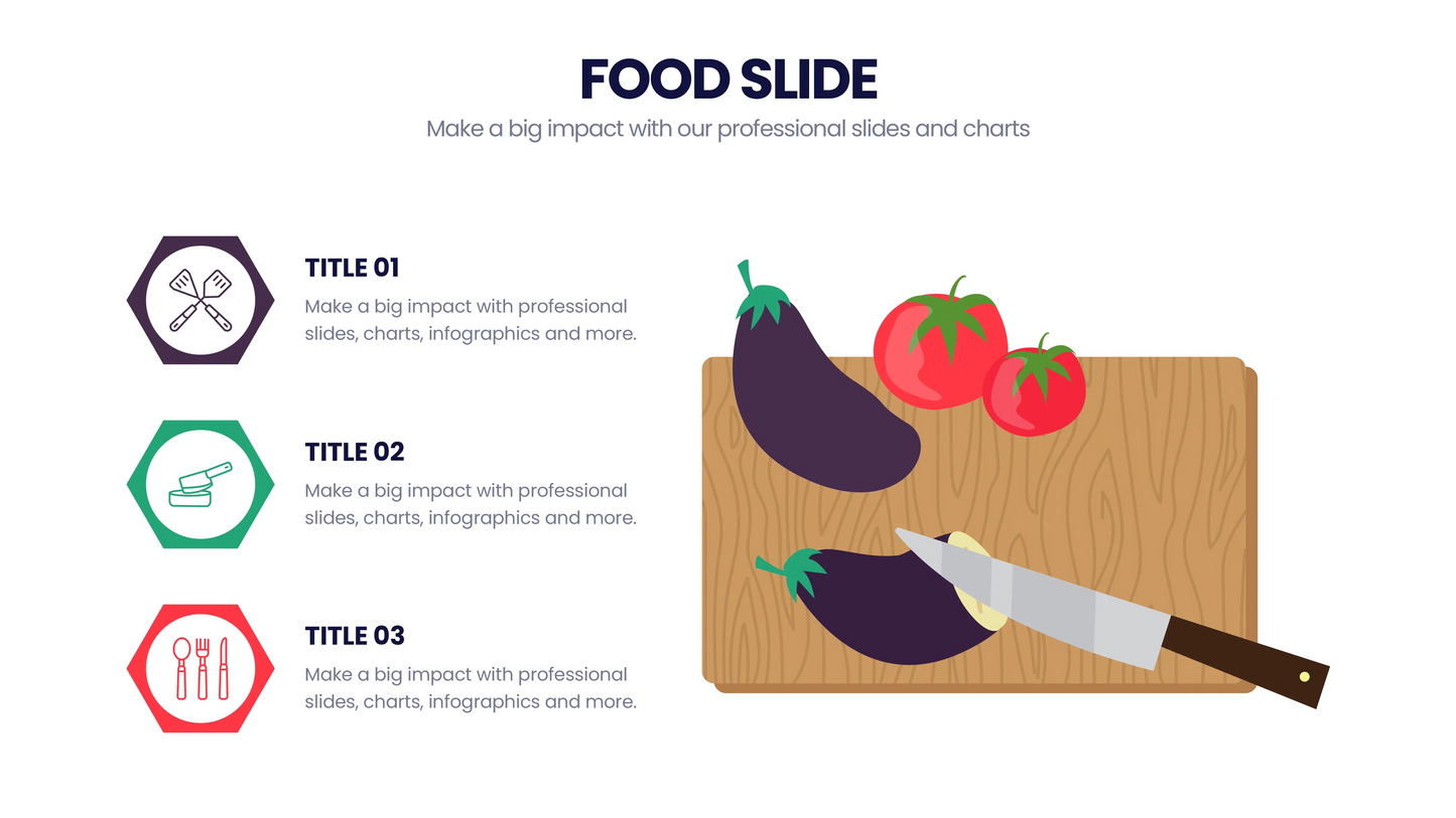 Food Infographic templates