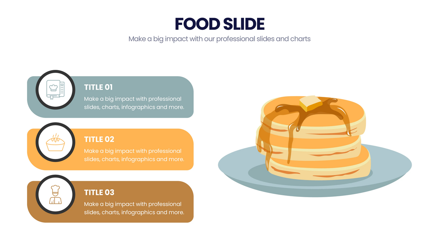 Food Infographic templates