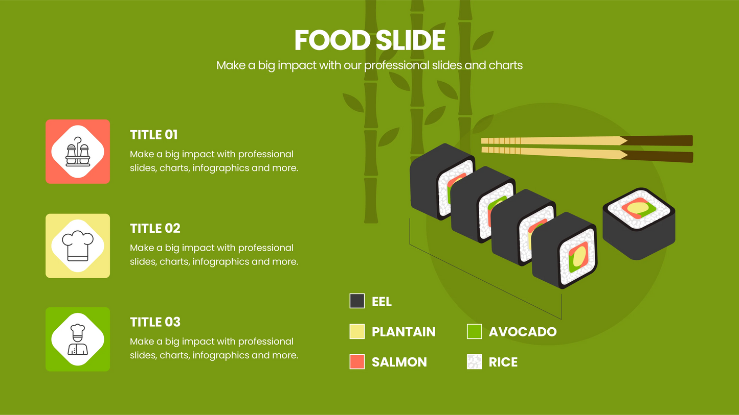 Food Infographic templates