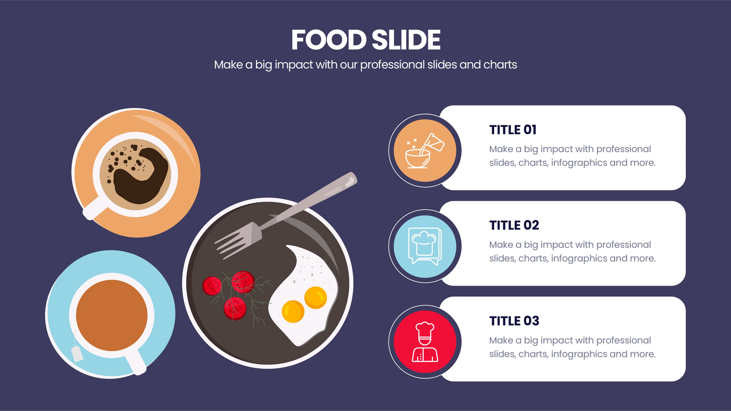 Food Infographic templates