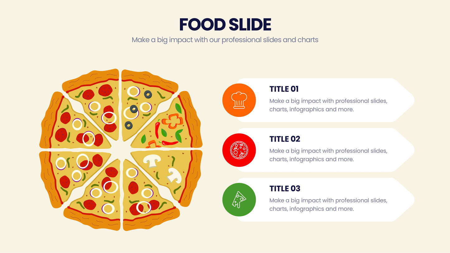 Food Infographic templates