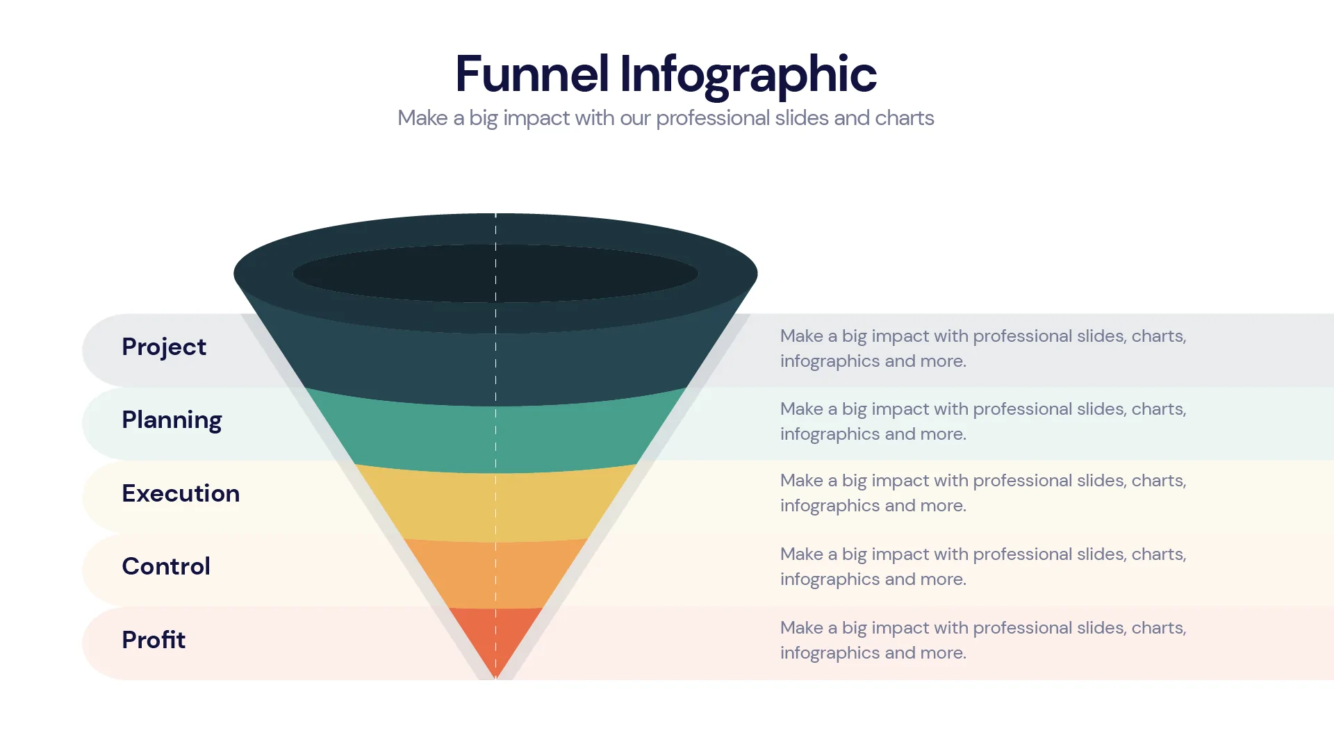 Funnel Infographic templates