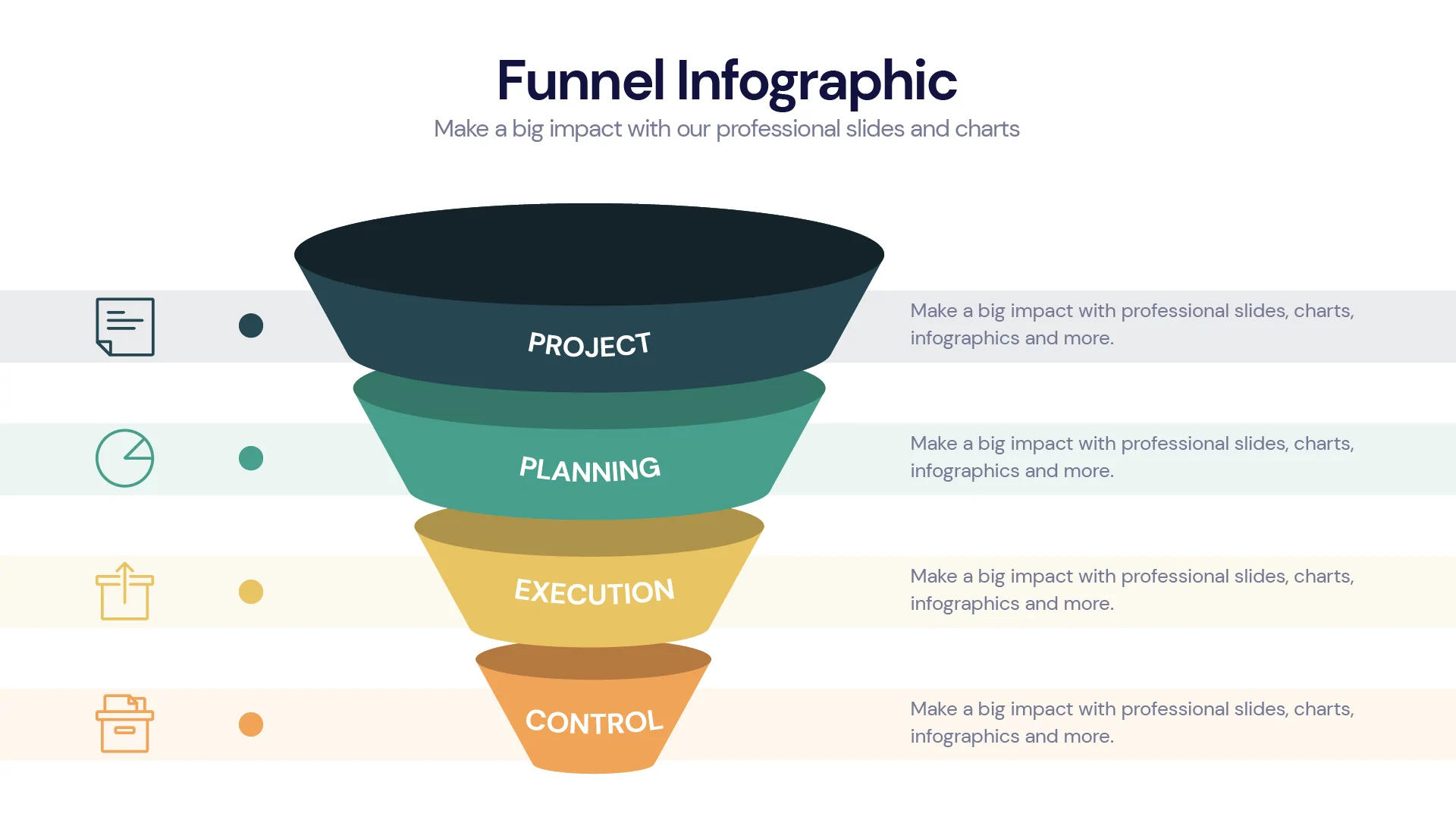 Funnel Infographic templates