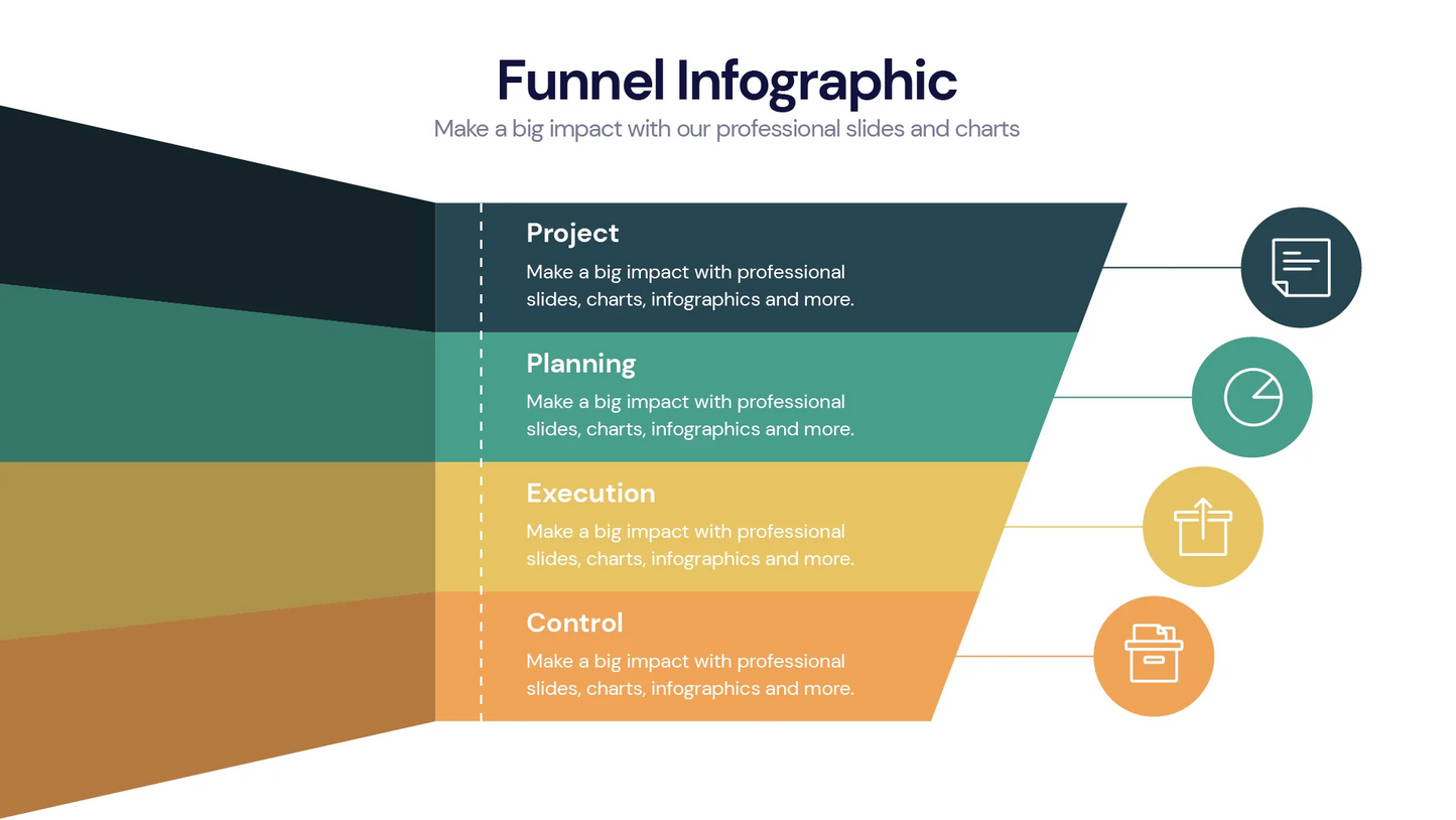 Funnel Infographic templates