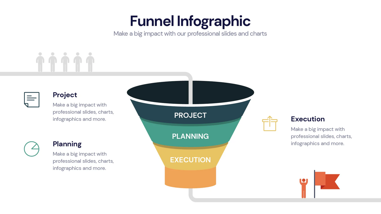 Funnel Infographic templates