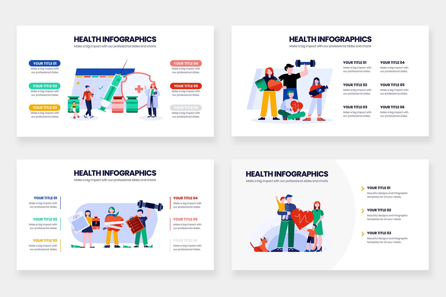 Health Infographic templates