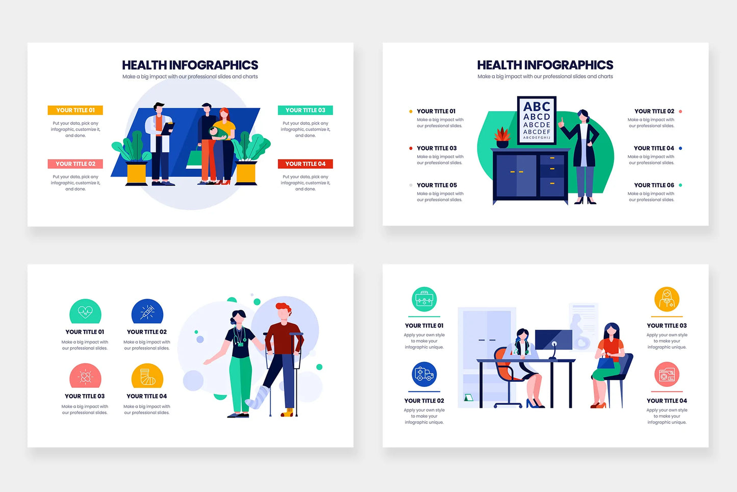 Health Infographic templates