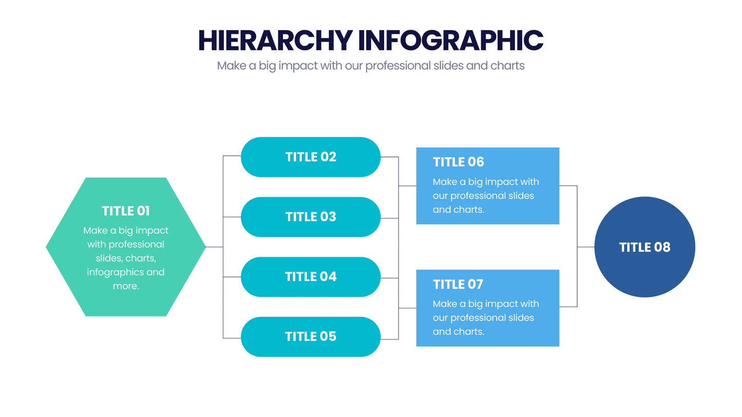 Hierarchy Infographic templates