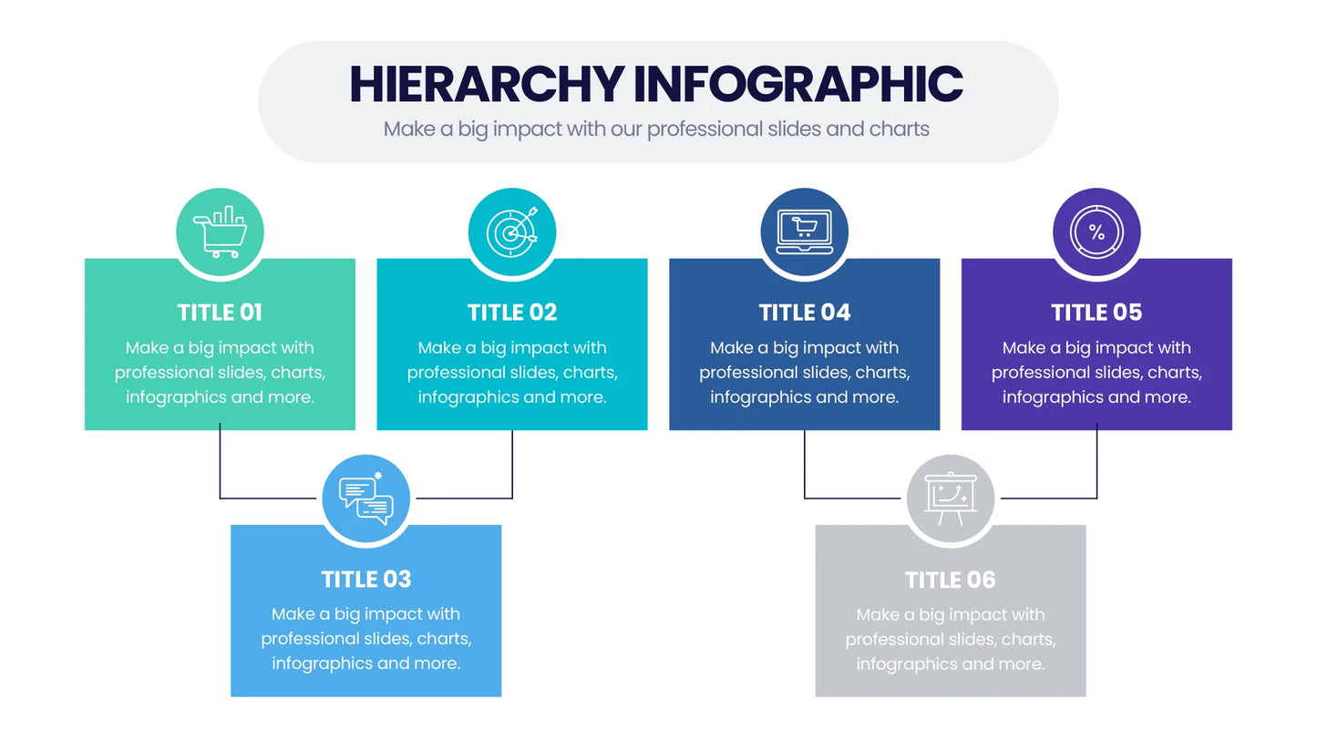 Hierarchy Infographic templates