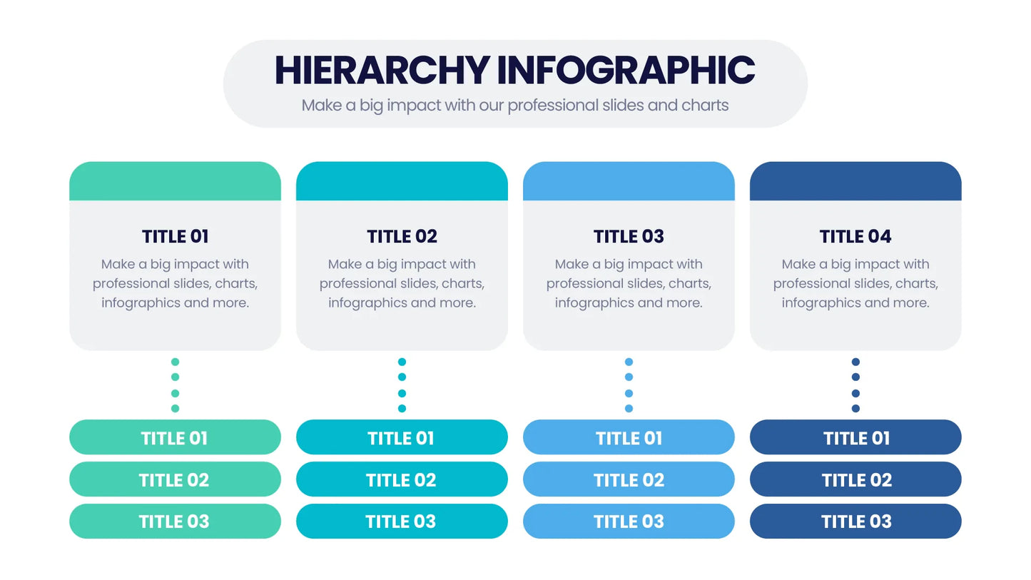 Hierarchy Infographic templates