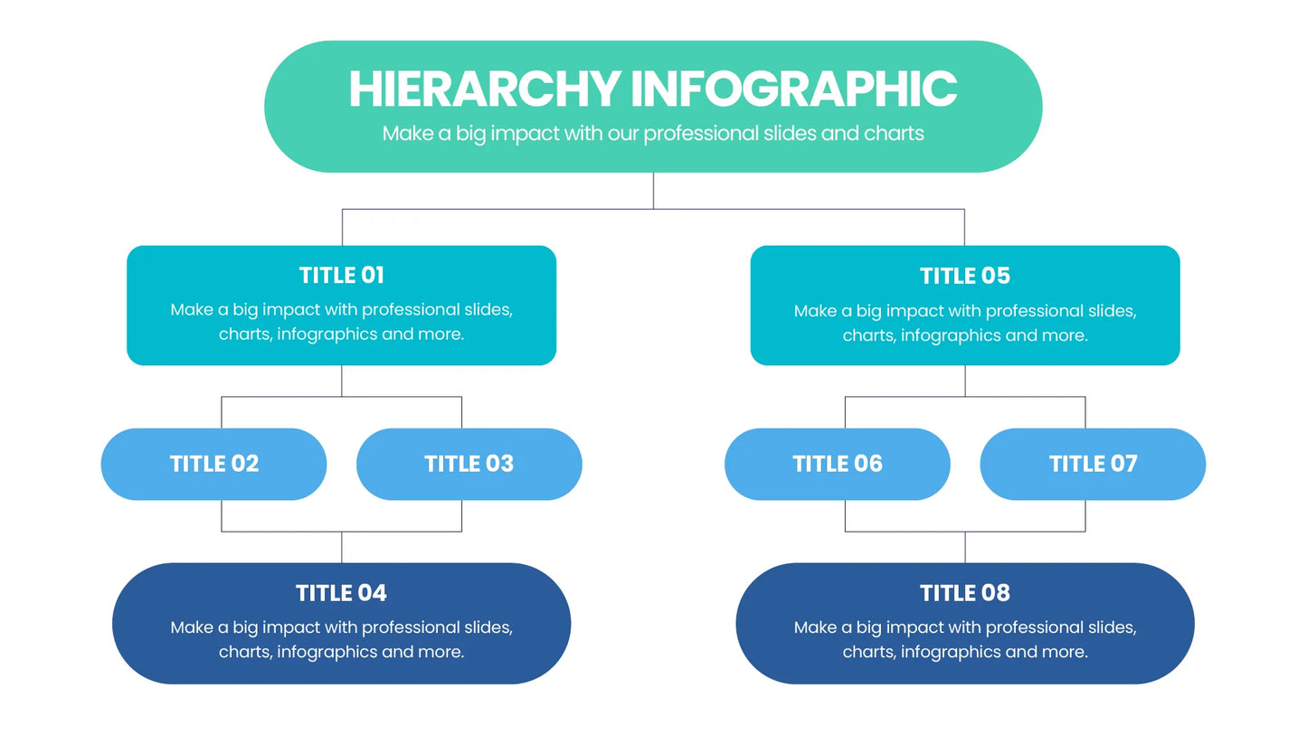 Hierarchy Infographic templates