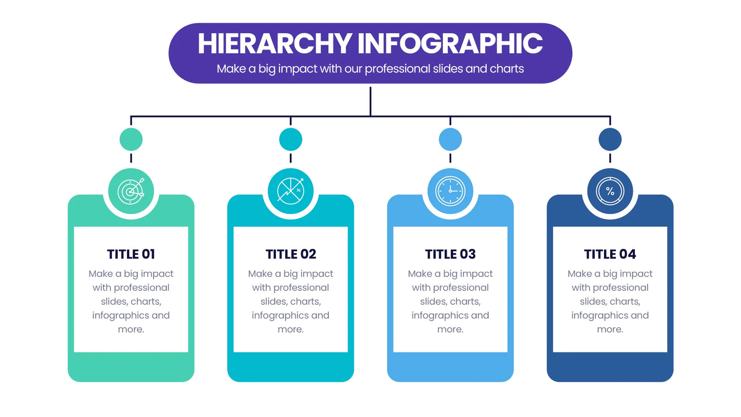 Hierarchy Infographic templates